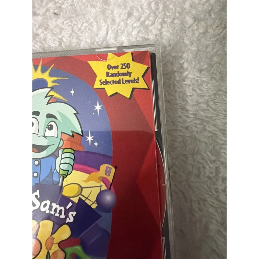 Pajama Sam's Sock Works PC CD ROM Windows 98/95 3.1 + Mac Junior Arcade 3-8
